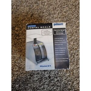 Pelouze X1 Mechanical Postal Scale 1 lb Capacity Desktop Mailing Scale Vintage